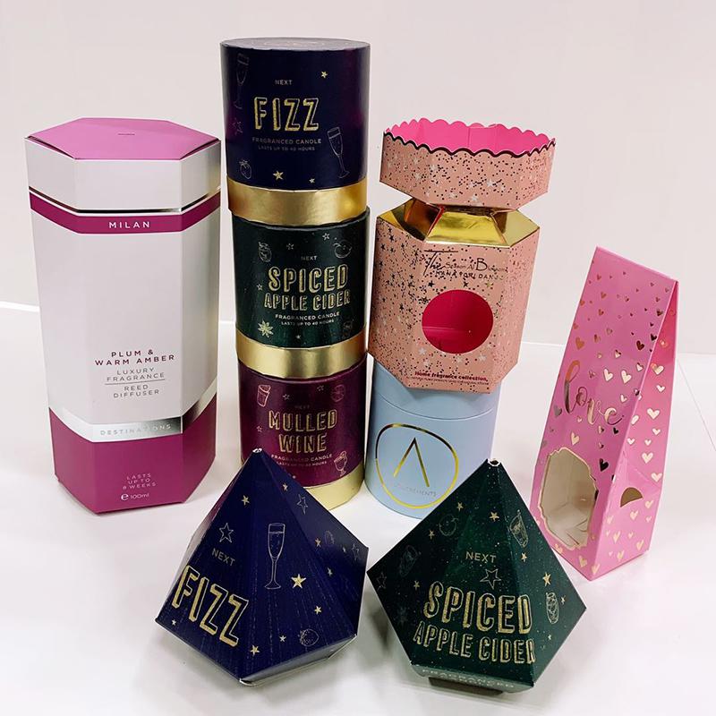 滨州化妆品包装盒、异形包装盒、异形礼盒、异形纸盒定制印刷